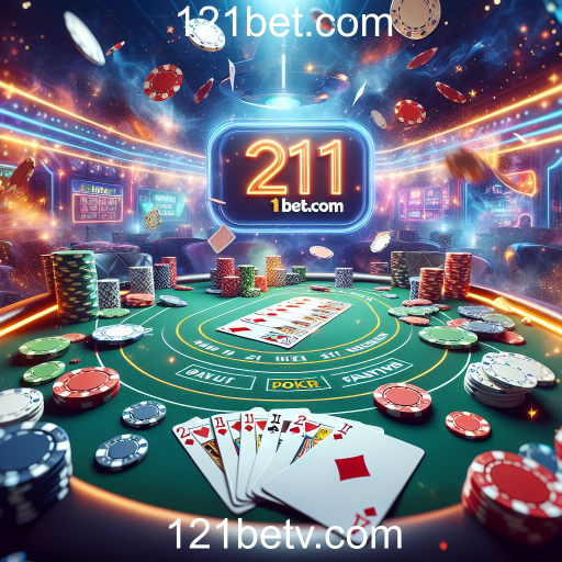 Descubra o Mundo do Pôquer no 121bet.com